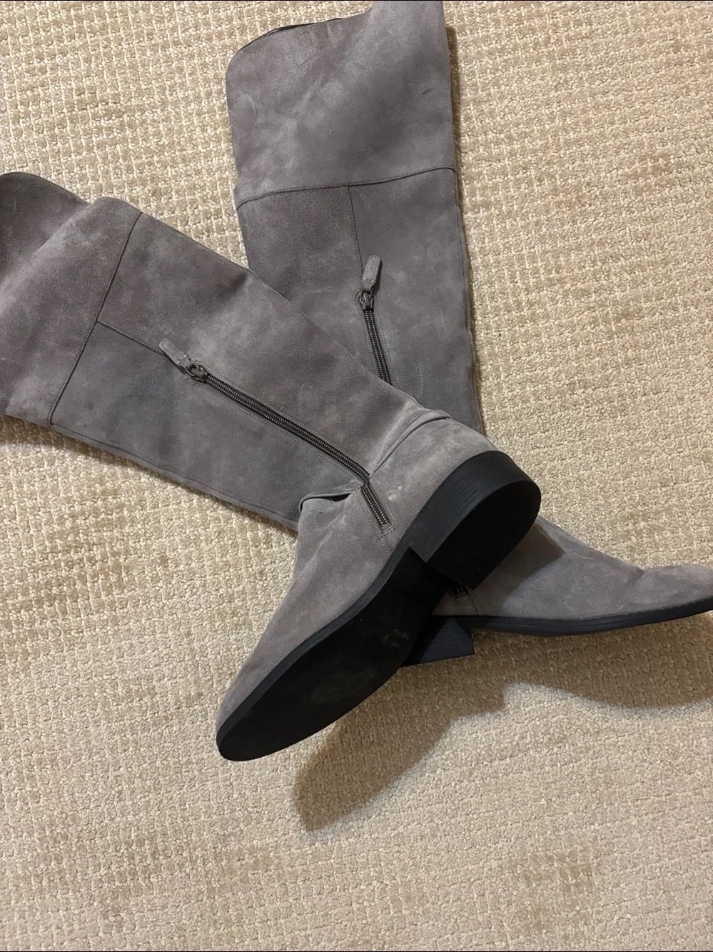Cole haan over the knee suede boot